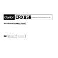 CLARION CRX91R Instrukcja Obsługi